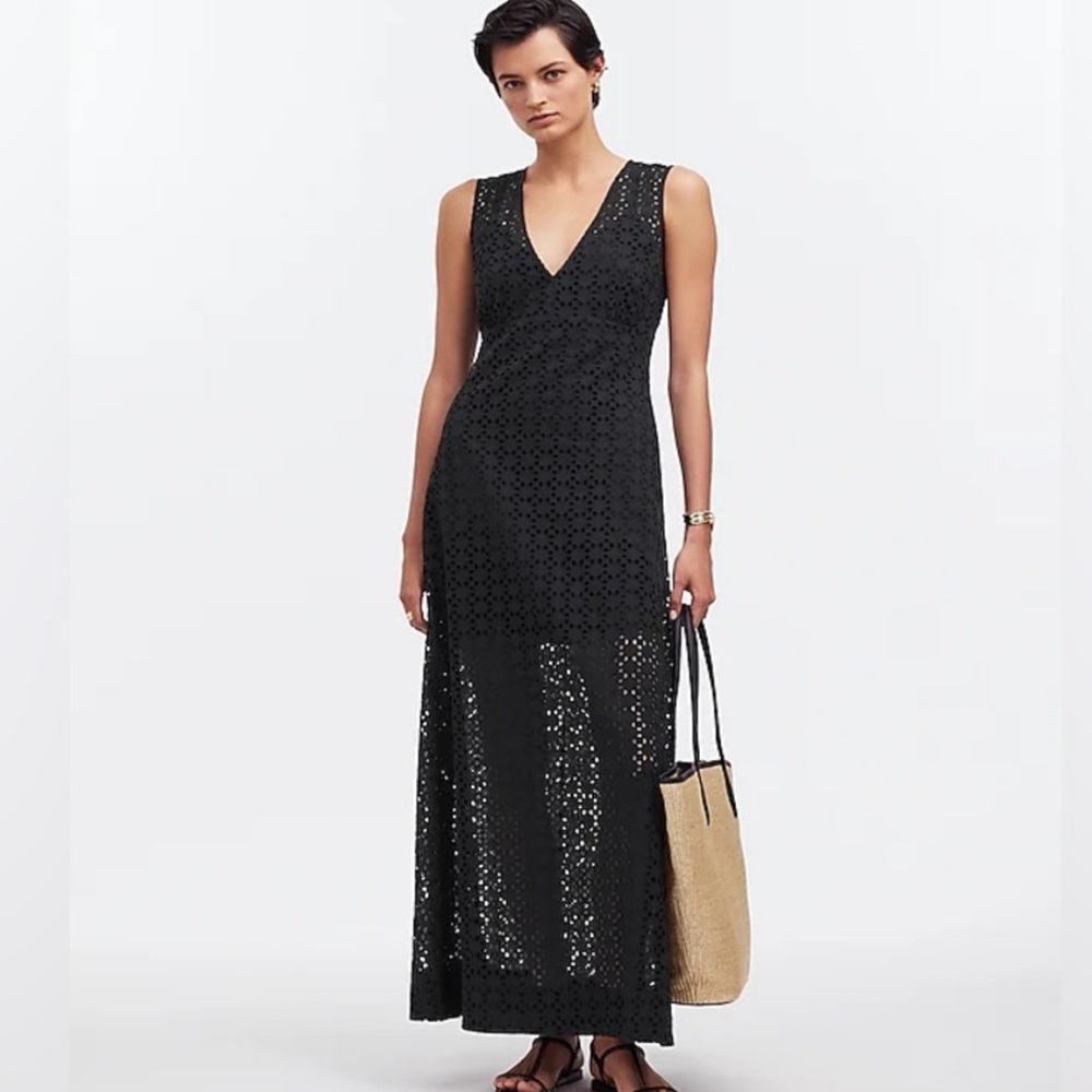 Madewell eyelet dress 4